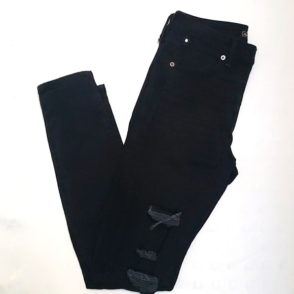 A& F SIGNATURE COLLECTION Skinny Jeans Size W28 6R - Picture 4 of 5